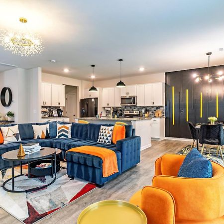 Raleigh Luxe Family Retreat- 15 Min To Downtown, Kids Gear, Fast Wifi For Wfh, Ev & Pet Friendly Villa Ngoại thất bức ảnh